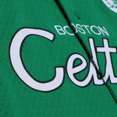 Boston Celtics Baseball Jersey Front Button Green Mitchell & Ness