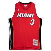 Miami Heat 2005-06 Dwayne Wade Red Swingman NBA Jersey