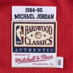 Mitchell & Ness Chicago Bulls #23 Michael Jordan 1984-85 NBA Hardwood Classic Authentic Jersey Red