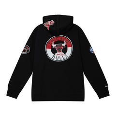 Chicago Bulls Black Out Hoodie Vintage Logo