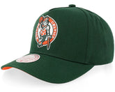 Mitchell & Ness Boston Celtics Slam Pro Pinch Green/Orange Adjustable Hat
