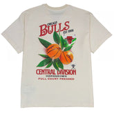 Chicago Bulls NBA Oversized T-Shirt Cream Mitchell & Ness