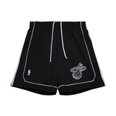 Miami Heat 2011-12 Black Swingman Shorts