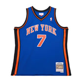 New York Knicks 2010-11 Carmelo Antony Blue Swingman NBA Jersey
