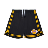 Los Angeles Lakers Black Retro Style Shorts