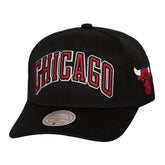 Black cap with 'Chicago' text and logo on a white background