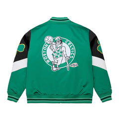 NBA Heavyweight Satin Jacket Boston Celtics