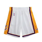 Los Angeles Lakers 2009-10 White Swingman Shorts