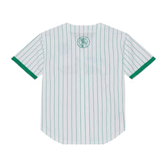 Boston Celtics NBA Mesh Front Button Shirt Baseball Style Mitchell & Ness
