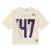 Los Angeles Lakers NBA Retro Roots Sweater Jersey by Mitchell & Ness