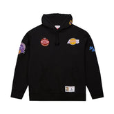 Los Angeles Lakers Black Out Hoodie Vintage Logo