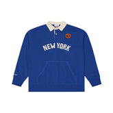 New York Knicks NBA Retro Roots French Terry Fleece Polo
