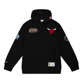 Chicago Bulls Black Out Hoodie Vintage Logo