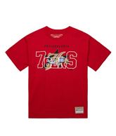 Philadelphia 76ers Cotton T-Shirt NBA Mitchell & Ness