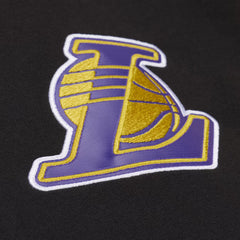 Los Angeles Lakers NBA Triple Check Courtside Fleece Button Front