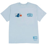 Charlotte Hornets NBA Oversized T-Shirt Light Blue Mitchell & Ness