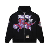 Toronto Raptors Maxed Out Zipper Hoodie Vince Carter
