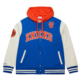 New York Knicks NBA Courtside Fleece Vintage Hoodie