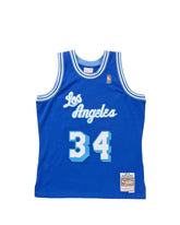Los Angeles Lakers #34 Shaquille O'Neal 1996-97 NBA Swingman Jersey Alternate Mitchell & Ness