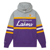 Men's Purple Los Angeles Lakers Head Coach Pullover Hoodie