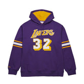 Los Angeles Lakers NBA Fleece Hood Magic Johnson