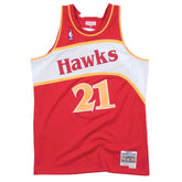 Atlanta Hawks 1986-87 Dominique Wilkins Scarlet Swingman NBA Jersey