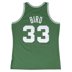Boston Celtics Larry #33 Bird 1985-86 Hardwood Swingman NBA Jersey Green Mitchell & Ness