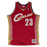 Cleveland Cavaliers 2003-04 Lebron James Red NBA Jersey Swingman