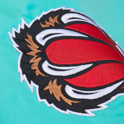 NBA Heavyweight Satin Jacket Vancouver Grizzlies
