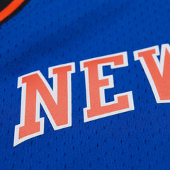 New York Knicks #7 Carmelo Anthony 2010-11 NBA Hardwood Classic Swingman Jersey Blue Mitchell & Ness