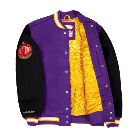 Los Angeles Lakers Varsity NBA Retro Coat
