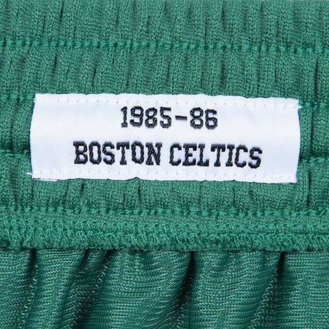 Boston Celtics 1985-86 NBA Kelly Green Shorts