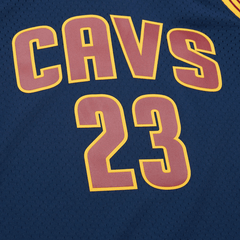 Cleveland Cavaliers #23 Lebron James 2015-16 NBA Hardwood Swingman Jersey Blue Mitchell & Ness