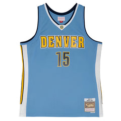 Denver Nuggets #15 Nikola Jokic 2016-2017 NBA Hardwood Classic Swingman Jersey Blue Mitchell & Ness