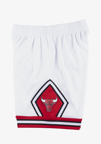 Chicago Bulls 1997-98 White Swingman Shorts