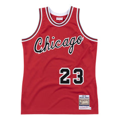 Mitchell & Ness Chicago Bulls #23 Michael Jordan 1984-85 NBA Hardwood Classic Authentic Jersey Red