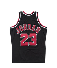Michael Jordan 1997-98 Chicago Bulls NBA Authentic Hardwood Classic Black Jersey