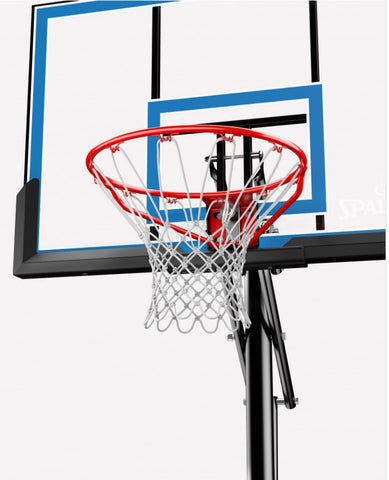 Spalding Μπασκέτα με βάση και ρυθμιζόμενο ύψος 228-305εκ,Ταμπλό 122 εκ.