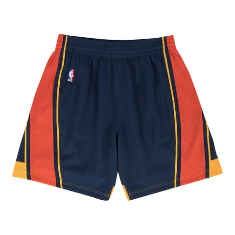 Mitchell and Ness Golden State Warriors 2009-10 NBA Classic Swingman Shorts Blue
