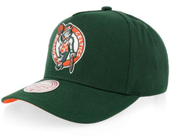 Mitchell & Ness Boston Celtics Slam Pro Pinch Green/Orange Adjustable Hat