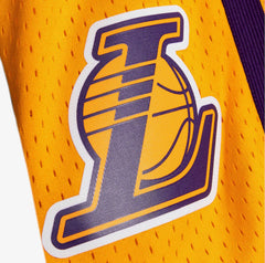 Los Angeles Lakers 2009-10 White Swingman Shorts