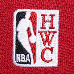 Chicago Bulls NBA  Red/Light Blue Hardwood Classics Legendary Home Pro Pinch Snapback Hat