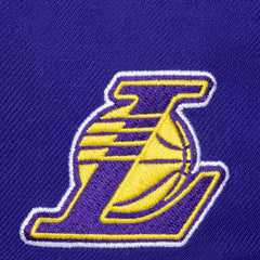 Los Angeles Lakers NBA Purple/Black Legendary Away Pro Pinch Snapback Hat