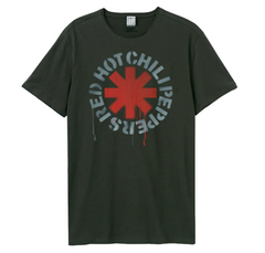 Red Hot Chilli Peppers Amplified Cotton Charcoal T-Shirt