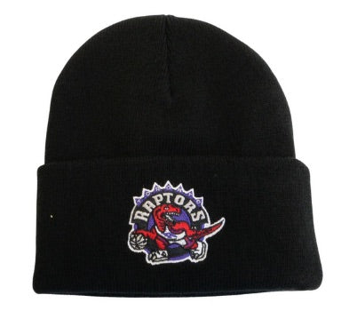 Toronto Raptors Black Knit Logo