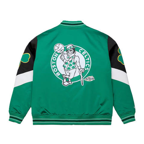 NBA Heavyweight Satin Jacket Boston Celtics