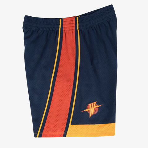 Mitchell and Ness Golden State Warriors 2009-10 NBA Classic Swingman Shorts Blue