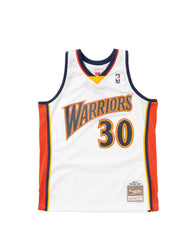 Golden State Warriors #30 Stephen Curry 2009-10 NBA Hardwood Classic Swingman White Mitchell & Ness