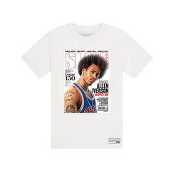 Allen Iverson 76ers Slam Oversized T-Shirt White