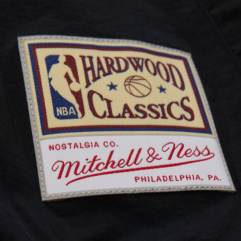 Chicago Bulls Black Red NBA Full-Zip Windbreaker